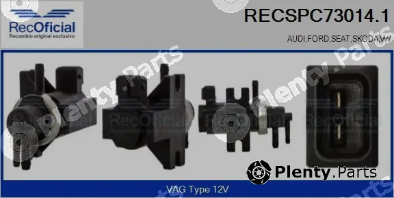 Recoficial RECSPC73014.1 — Pressure Converter, exhaust control