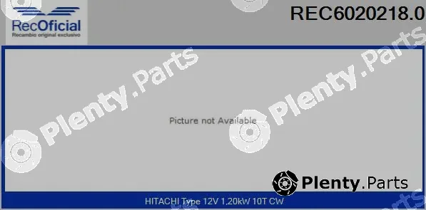 Recoficial REC6020218.0 — Starter