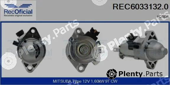 Recoficial REC6033132.0 — Starter