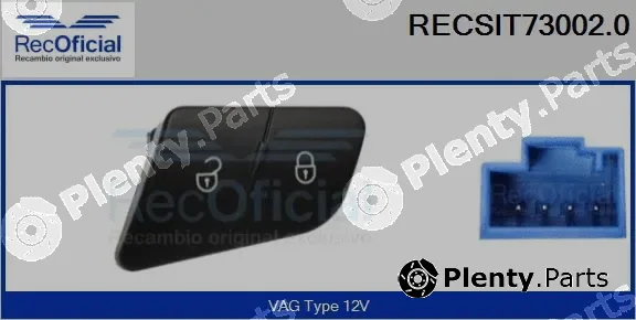 Recoficial RECSIT73002.0 — Switch, door lock system