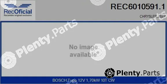 Recoficial REC6010591.1 — Starter