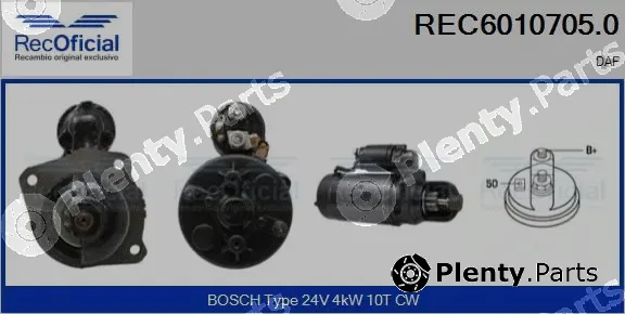 Recoficial REC6010705.0 — Starter