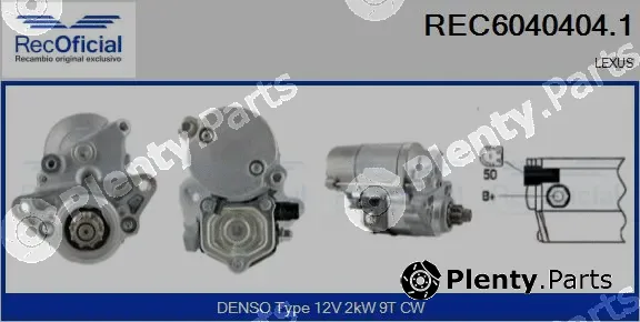 Recoficial REC6040404.1 — Starter
