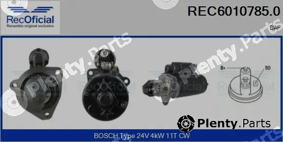 Recoficial REC6010785.0 — Starter