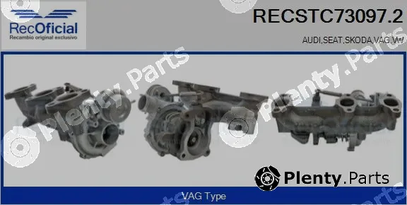Recoficial RECSTC73097.2 — Charger, charging (supercharged/turbocharged)