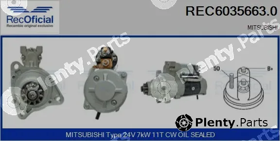 Recoficial REC6035663.0 — Starter