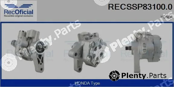 Recoficial RECSSP83100.0 — Hydraulic Pump, steering