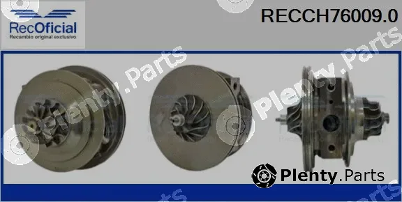 Recoficial RECCH76009.0 — Core assembly, turbocharger