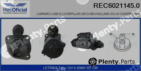 Recoficial REC6021145.0 — Starter