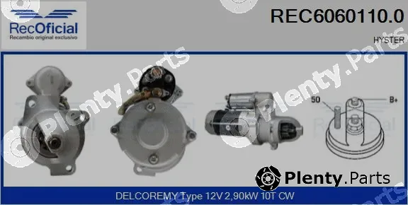 Recoficial REC6060110.0 — Starter