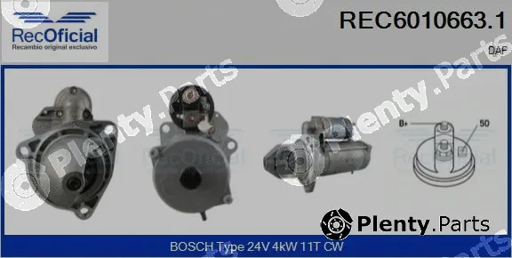 Recoficial REC6010663.1 — Starter