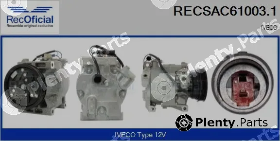 Recoficial RECSAC61003.1 — Compressor, air conditioning