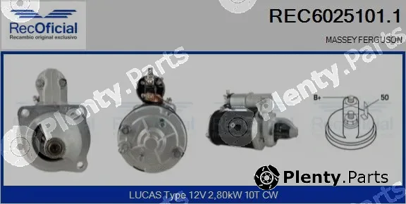 Recoficial REC6025101.1 — Starter