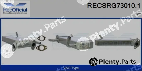 Recoficial RECSRG73010.1 — Cooler, exhaust gas recirculation