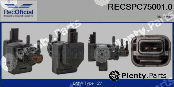 Recoficial RECSPC75001.0 — Pressure Converter, exhaust control