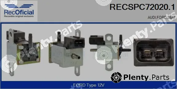 Recoficial RECSPC72020.1 — Pressure Converter, exhaust control
