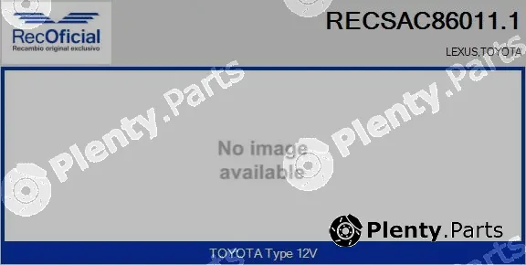 Recoficial RECSAC86011.1 — Compressor, air conditioning