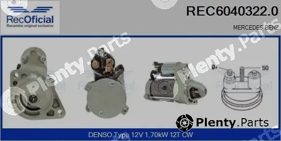 Recoficial REC6040322.0 — Starter