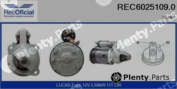 Recoficial REC6025109.0 — Starter