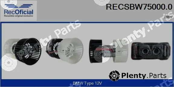 Recoficial RECSBW75000.0 — Interior Blower