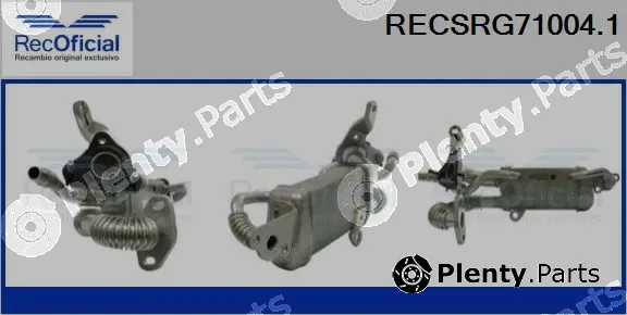 Recoficial RECSRG71004.1 — Cooler, exhaust gas recirculation