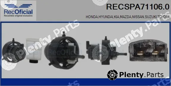 Recoficial RECSPA71106.0 — Fuel Pump