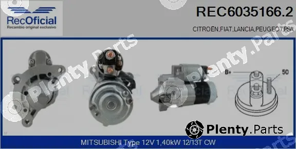Recoficial REC6035166.2 — Starter