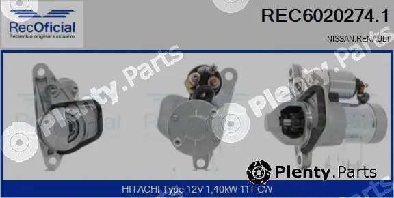 Recoficial REC6020274.1 — Starter