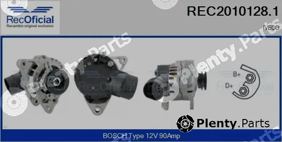 Recoficial REC2010128.1 — Alternator