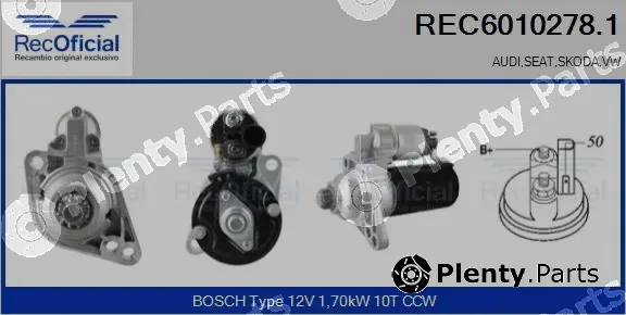 Recoficial REC6010278.1 — Starter