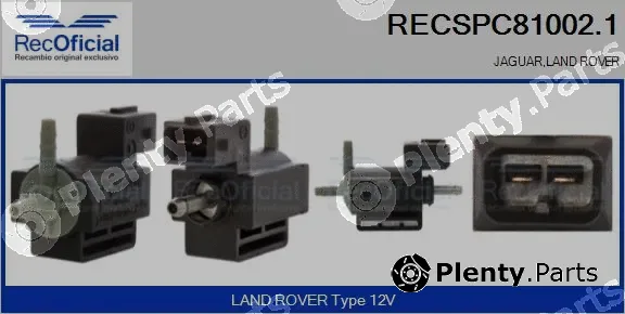 Recoficial RECSPC81002.1 — Pressure Converter, exhaust control
