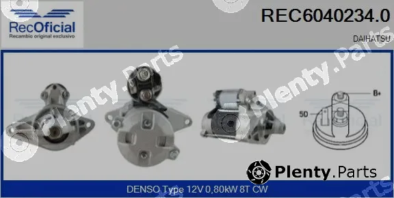 Recoficial REC6040234.0 — Starter