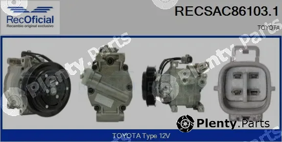 Recoficial RECSAC86103.1 — Compressor, air conditioning