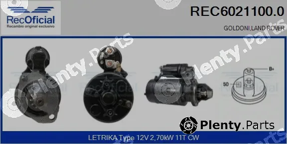 Recoficial REC6021100.0 — Starter