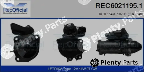 Recoficial REC6021195.1 — Starter