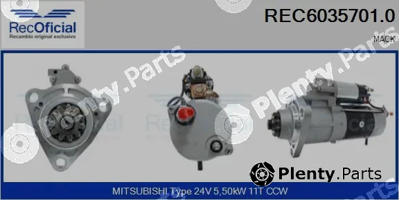 Recoficial REC6035701.0 — Starter