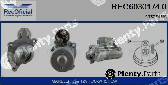 Recoficial REC6030174.0 — Starter