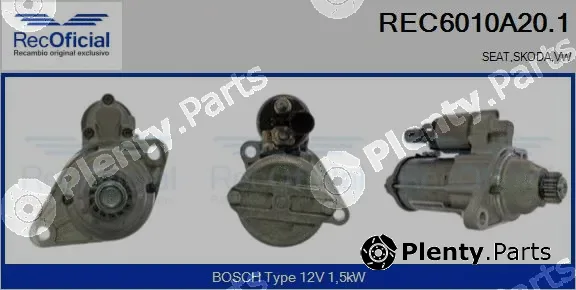 Recoficial REC6010A20.1 — Starter