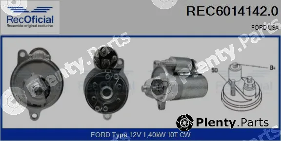 Recoficial REC6014142.0 — Starter