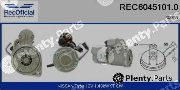 Recoficial REC6045101.0 — Starter
