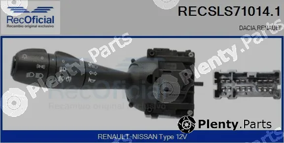 Recoficial RECSLS71014.1 — Steering Column Switch