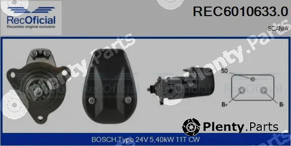 Recoficial REC6010633.0 — Starter
