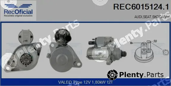 Recoficial REC6015124.1 — Starter