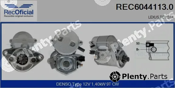 Recoficial REC6044113.0 — Starter