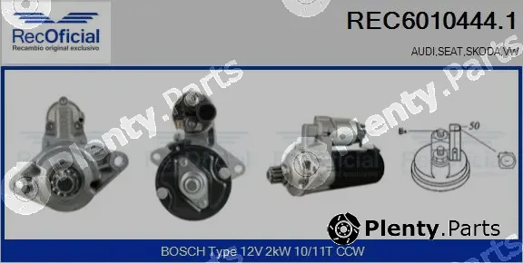 Recoficial REC6010444.1 — Starter