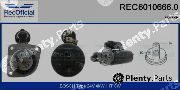 Recoficial REC6010666.0 — Starter