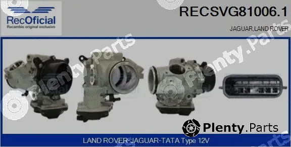 Recoficial RECSVG81006.1 — EGR Valve
