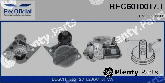 Recoficial REC6010017.1 — Starter