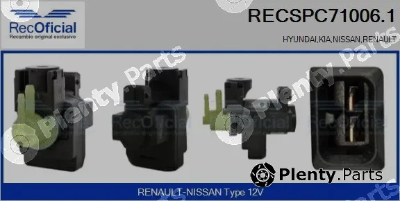 Recoficial RECSPC71006.1 — Pressure Converter, exhaust control