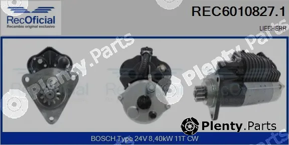 Recoficial REC6010827.1 — Starter